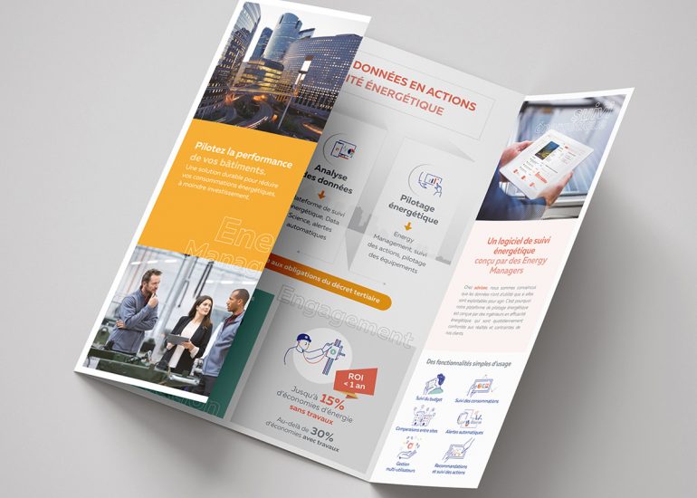 Dépliant 3 volets Advizeo