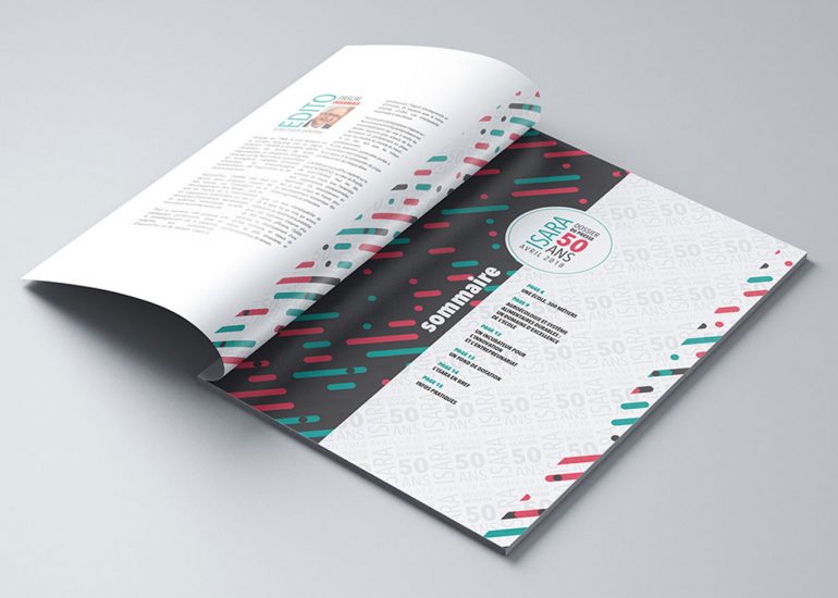 ISARA : Création dossier de presse