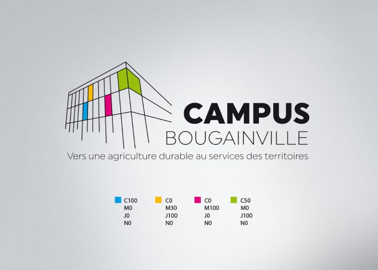 Campus Bougainville - Logotype et identité visuelle