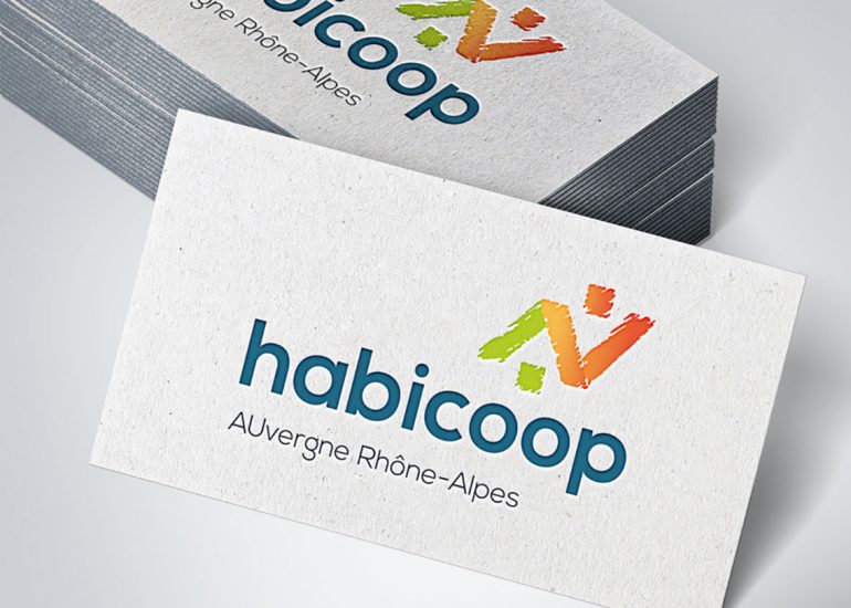 Habicoop - Logotype et identité visuelle