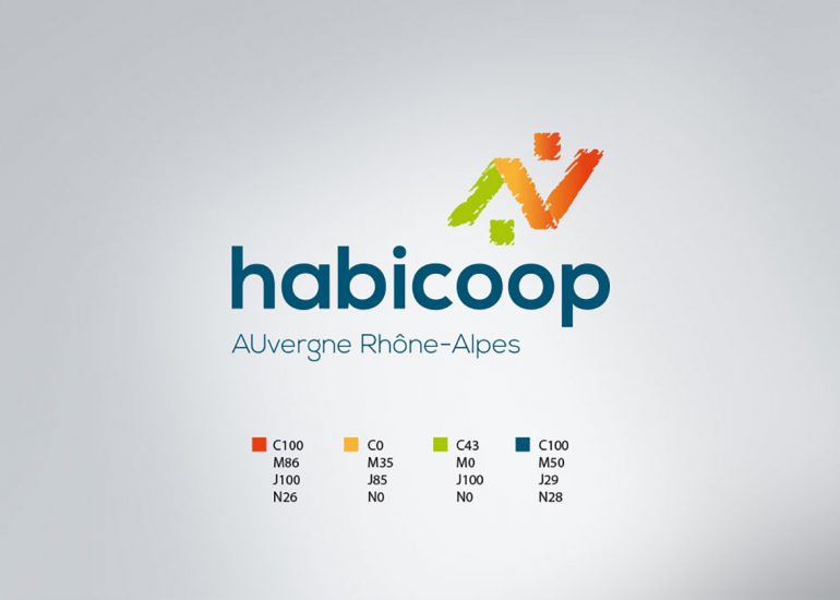 Habicoop - Logotype et identité visuelle