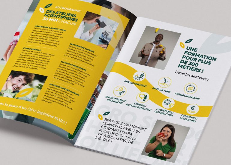 ISARA - Création graphique et identité visuelle