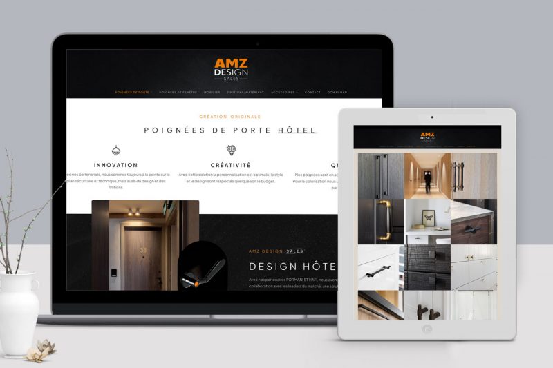 Site web AMZ Design 2025